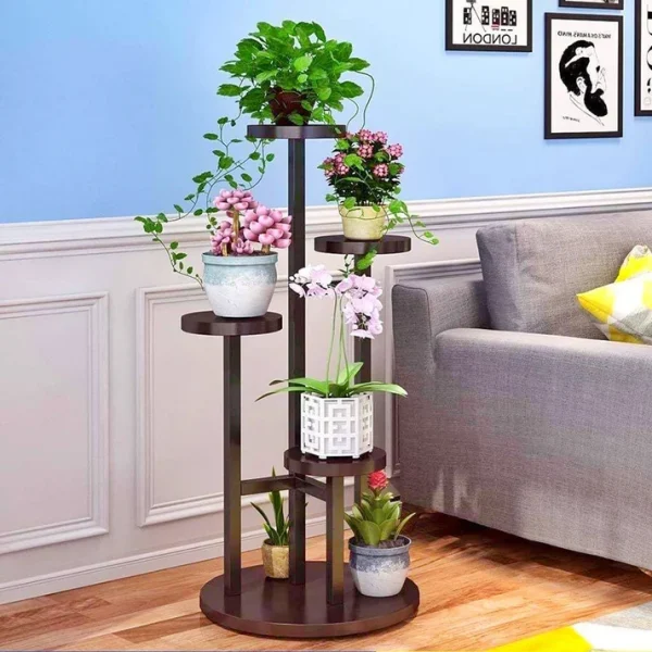 Minimalist Wooden Flower Plant Stand for Living Room/ Office Master Shop SK