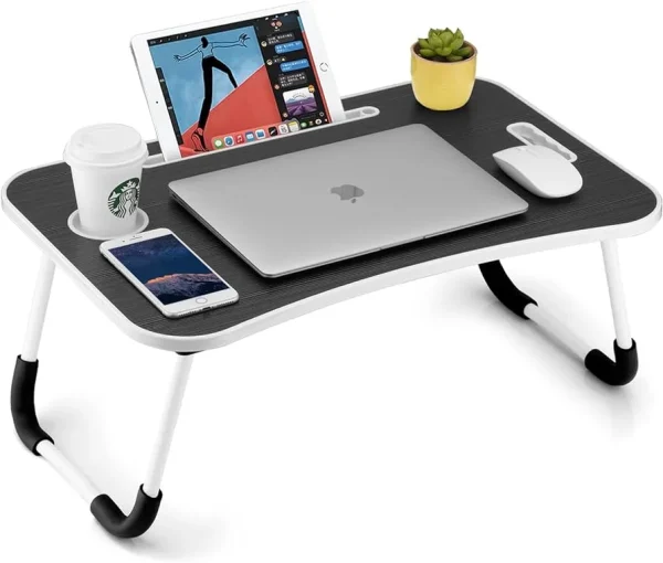 Mini Laptop table on color | Foldable and very comfortable table |